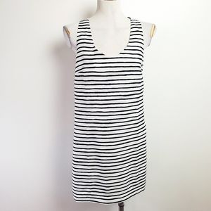 J crew stripe dress size 6